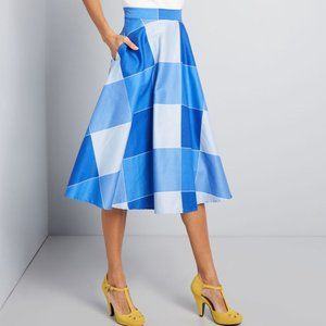 Collectif x MC All in the Pockets Midi Skirt